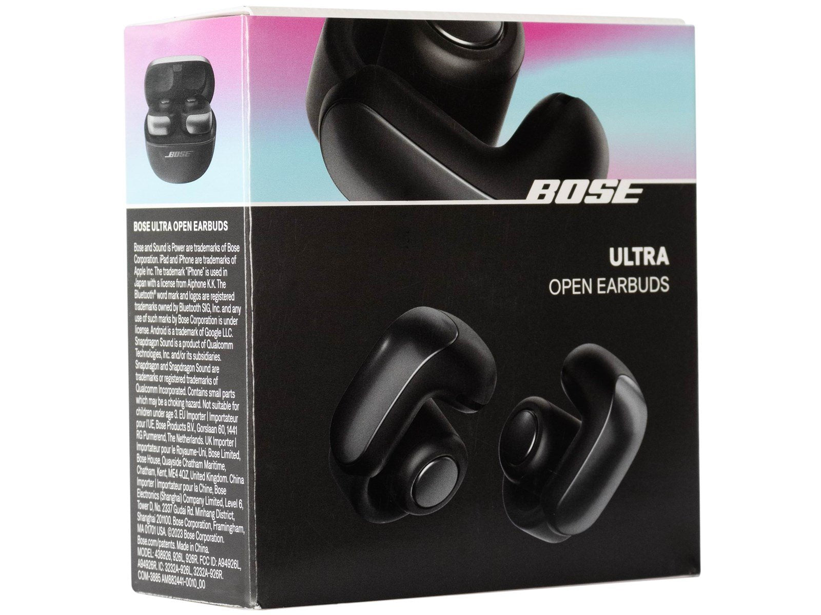 Bose Ultra Open Earbuds - Black Bose Ultra Open Earbuds - Black